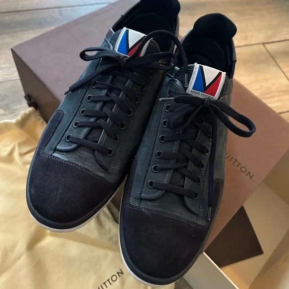 Louis Vuitton Men's Black Sneakers - Picture 2 of 10
